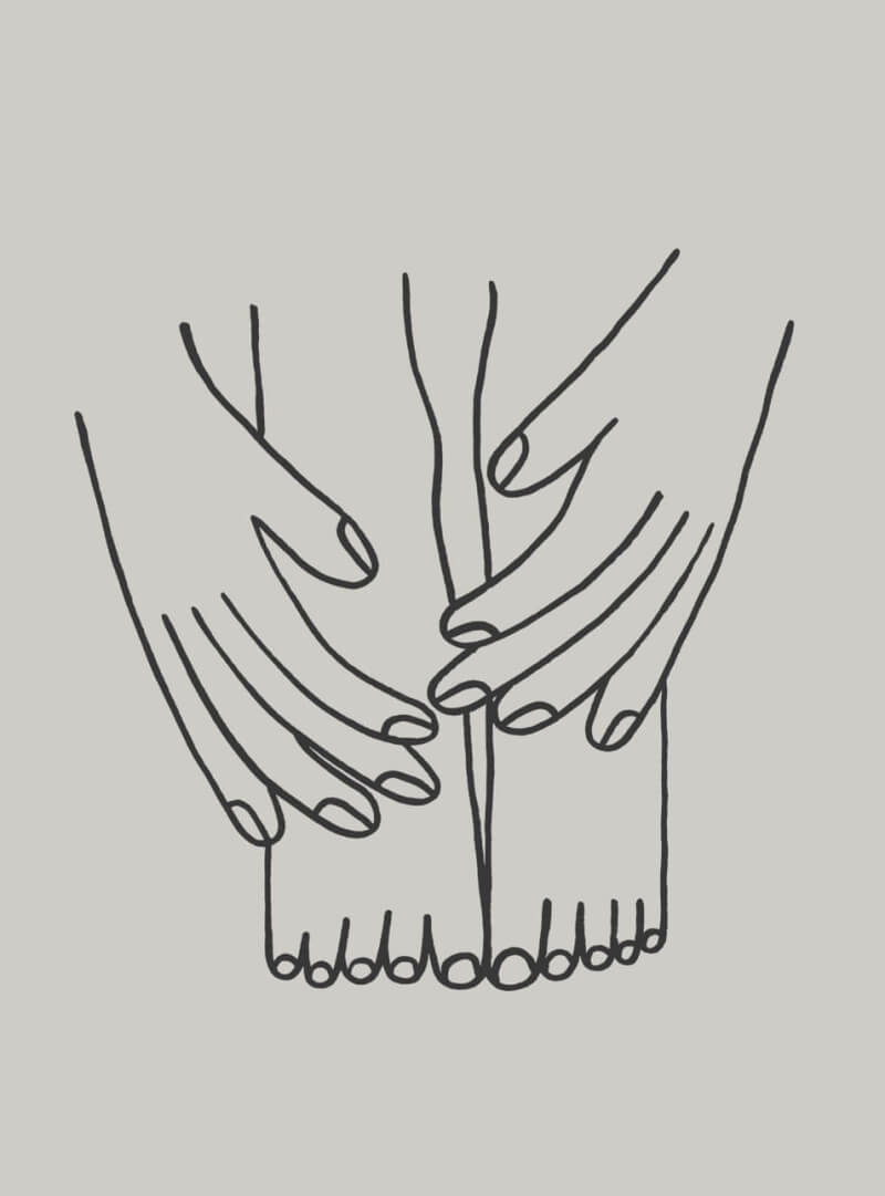 Hands and feet